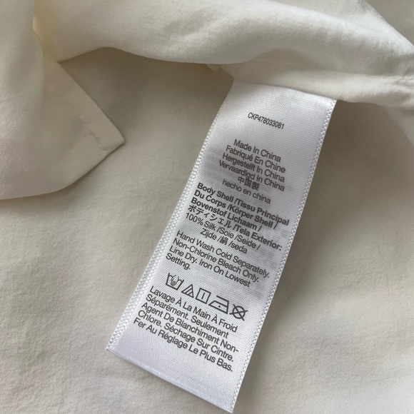 Madewell Resort Long Sleeve Cropped button up Shirt - Picture 3 of 8